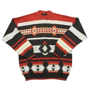 Vintage aztec print sweater